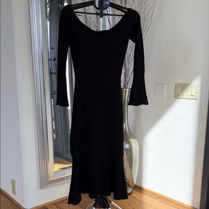 Elegant Black Women's Dress